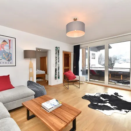 דירה Domizil Thirteen - Sauna And Glacier View *